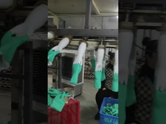 15 Mil Зеленые нитриловые перчатки