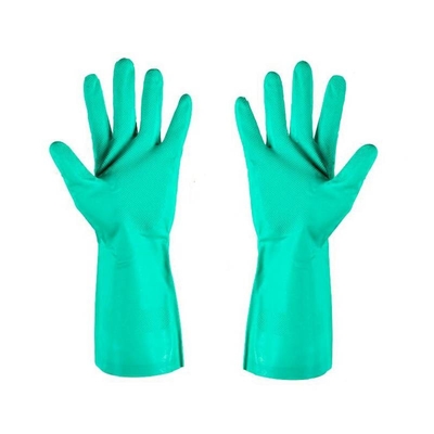18 Mil Kitchen Xxl Nitrile Glove Зеленые флокированные подкладки Chem Touch Nitrile Gloves
