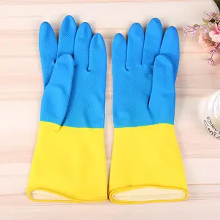 Длина перчаток 30-32CM Dishwashing кухни перчаток домочадца латекса выровнянная стадом