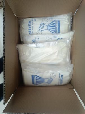 Водонепроницаемые нитриловые перчатки для мытья посуды, устойчивые к химикатам, с индивидуальным логотипом, обеспечивающие прочную защиту при выполнении чистящих работ